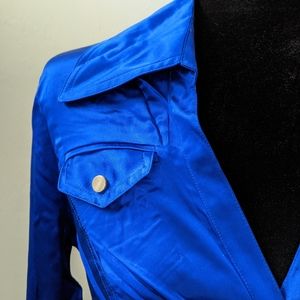 Cache Silk Button Up